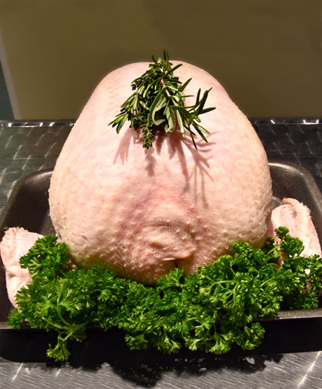 Free Range Bronze Turkey Crown On The Bone